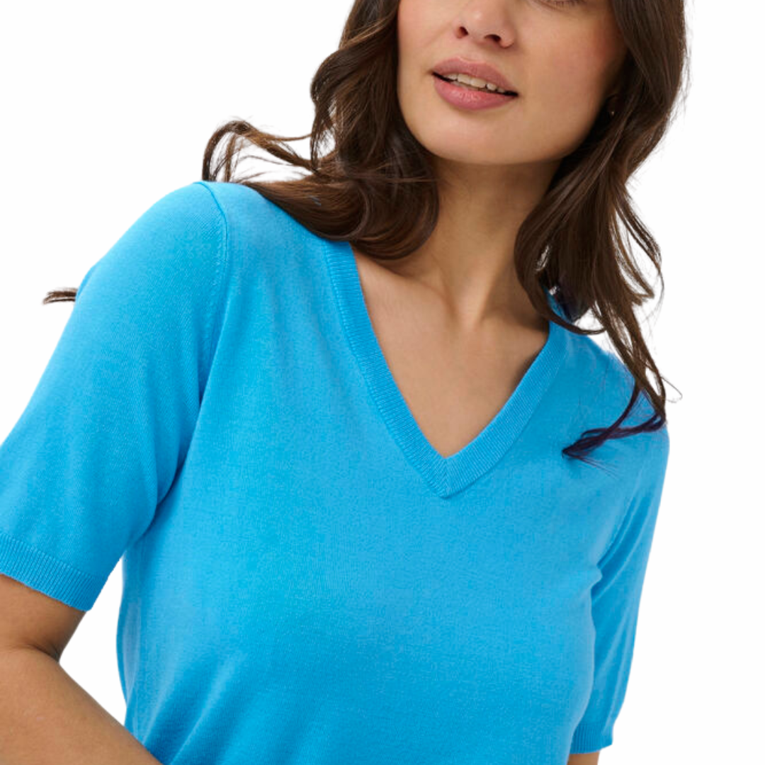 CHANDAIL LIZZA V-NECK-KAFFE