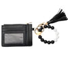 Maya Noir - Porte-cartes avec bracelet