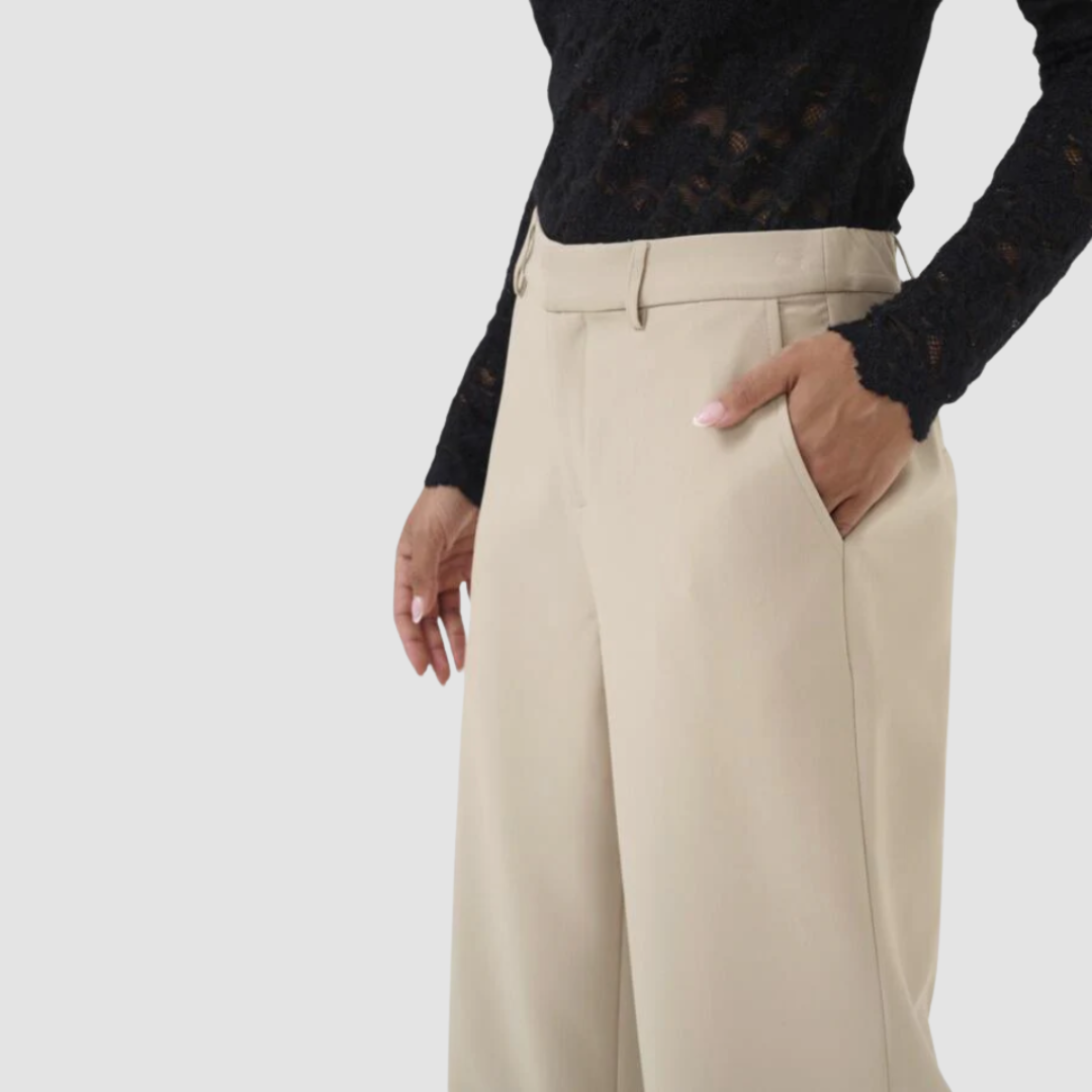 PANTALON HOLLIE-CREAM