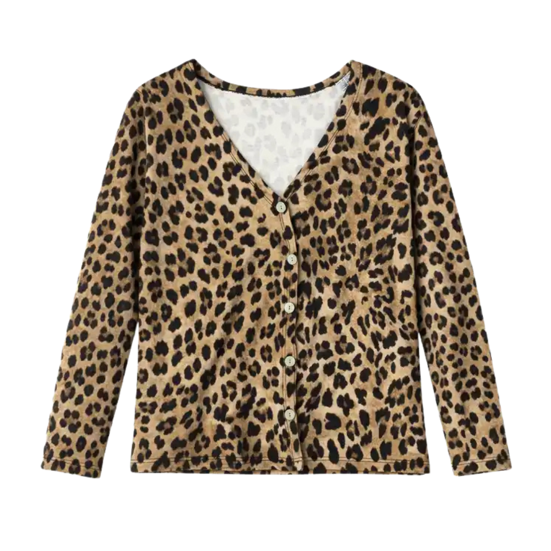 CARDIGAN LÉOPARD