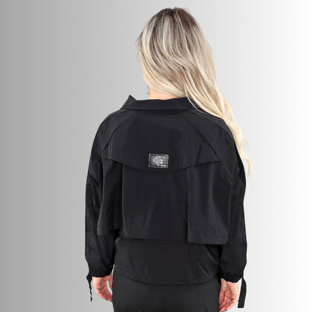 VESTE COURTE AVEC FERMETURE ÉCLAIR-MICHAEL TYLER