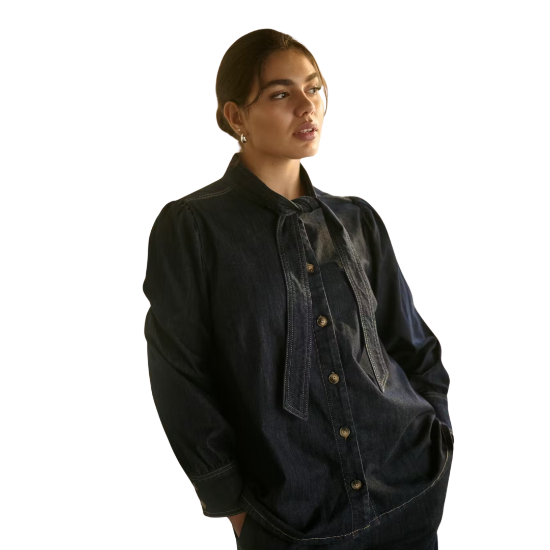 CHEMISE MALLY-KAFFE CURVE