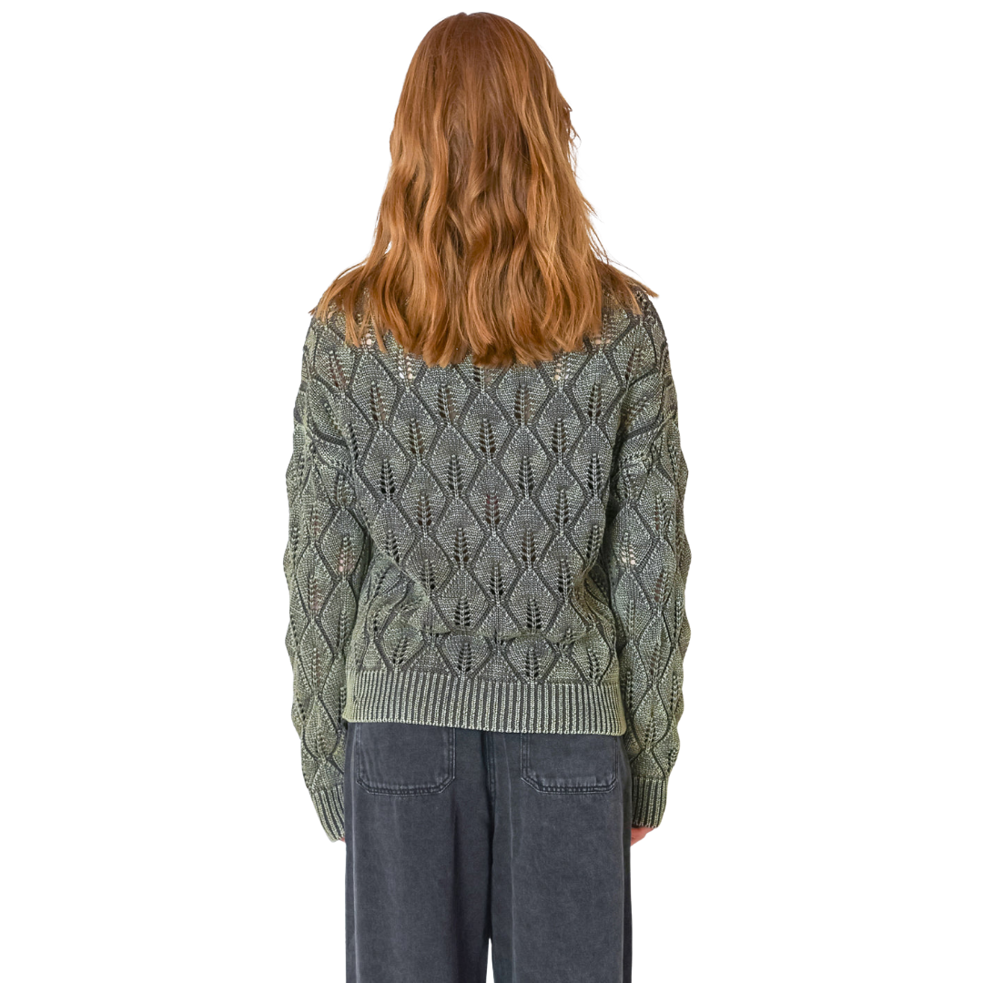 CHANDAIL TRICOT WASHED KHAKI-DEX