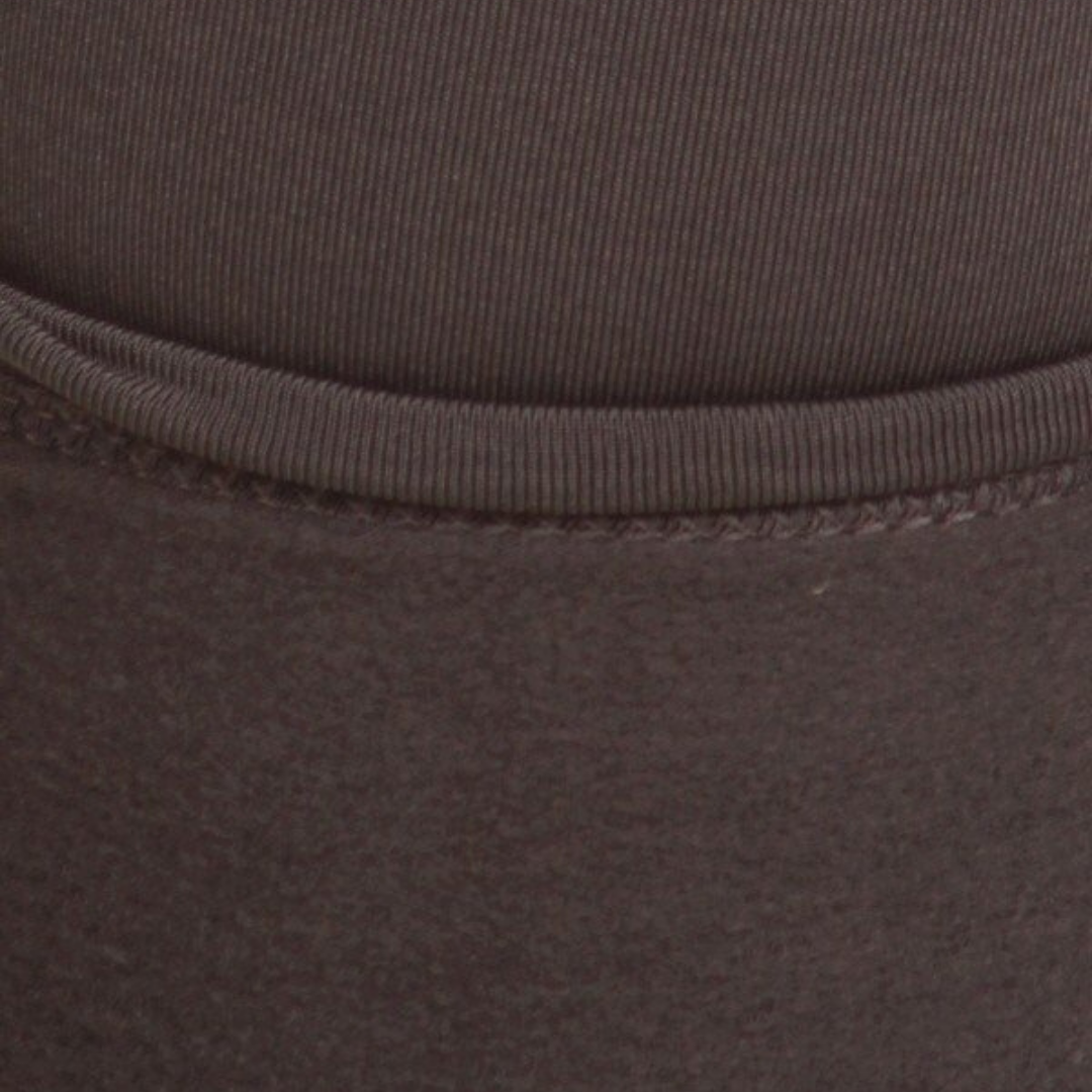 LEGGINGS YOGA GRIS DOUBLÉ POLAIRE